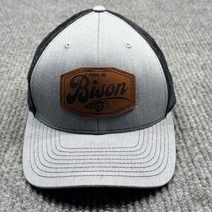 NDSU Bison Trucker Hat Fargo, ND Bison Patch Adjustable SnapBack NWOT